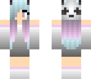 panda cute girl