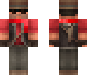 tf2 sniper with a scarf