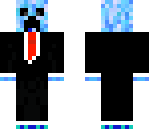 blue creeper with headphones
