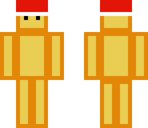 orange holiday slime