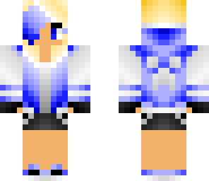 blue creeper girl