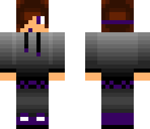 purple gamer boy