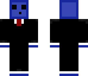 sunglasses blue slime suit