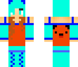 blue fox girl