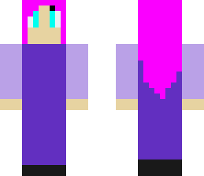 purple girl