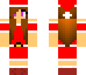 christmas skin girl