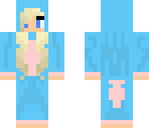 blue and pink onsie