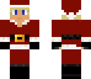 boy's christmas skin