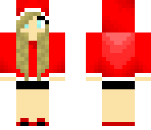 christmas girl in hody