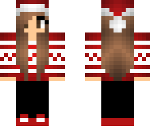 christmas girl with a sweater