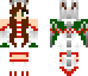 christmas dragon girl 