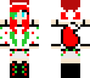 christmas foxgirl