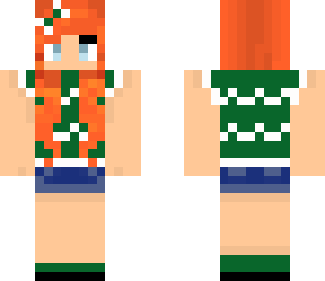 ginge two point o with a christmas sweater