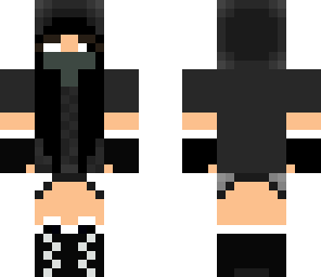 black haired assasin girl full fixed