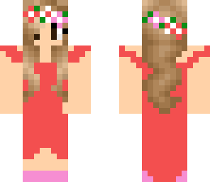 pretty flower girl