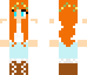 red head cute girl