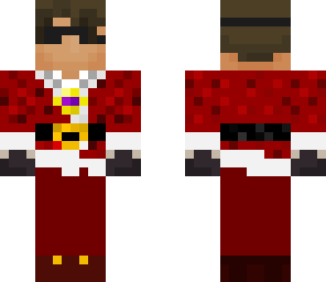 sky in a santa suit 
