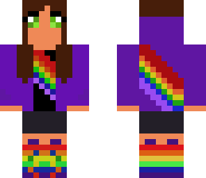 rainbow girl