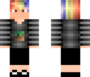rainbow hair guy