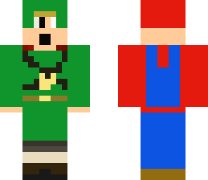 nintendo link y mario