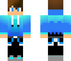blue teenager
