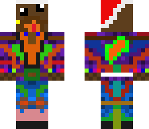 chocolate ninja santa