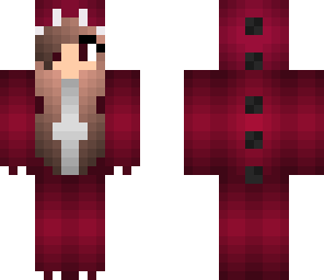 red dino girl