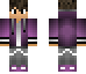 purple teenager