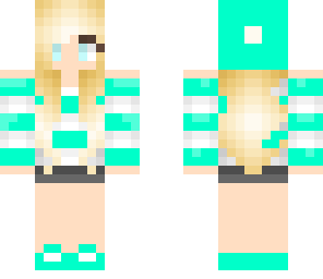 cute mint girl