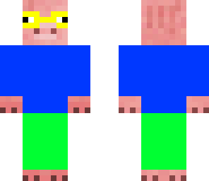 nerdy pig