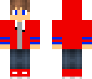 jacob's red and blue