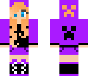 purple creeper girl