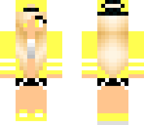 yellow cool girl