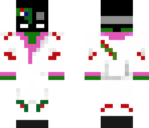 club ice zombie with broken gas mask