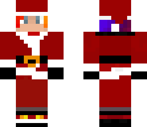 rainbow boy santa
