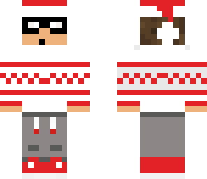 einshine stole santas outfit