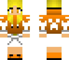 orange hooded girl
