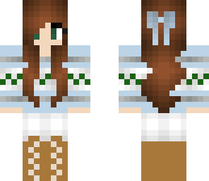blue sweater girl