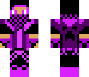 parkour purple ghost