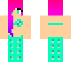 ombre mermaid skin