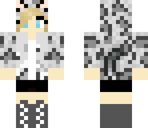 snow leopard girl
