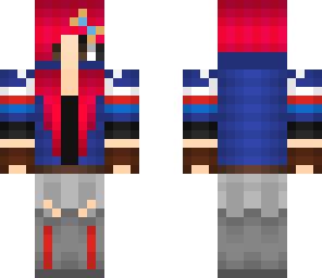 party poison skin with ripped jeans