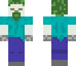 green-white alien steve