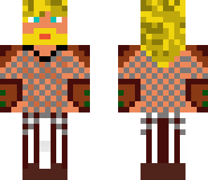 chainmail gallic blond warrior
