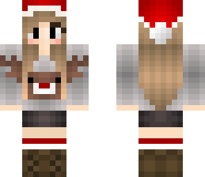 edited christmas girl
