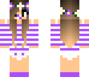 baby girl in purple