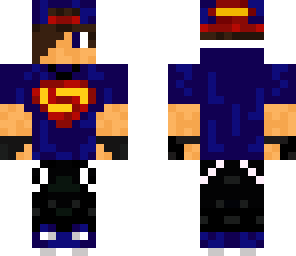 superman fan with trousers