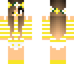 baby girl in yellow