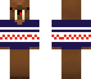 walrus in a ugly holiday sweater