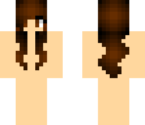 brown hair girl base
